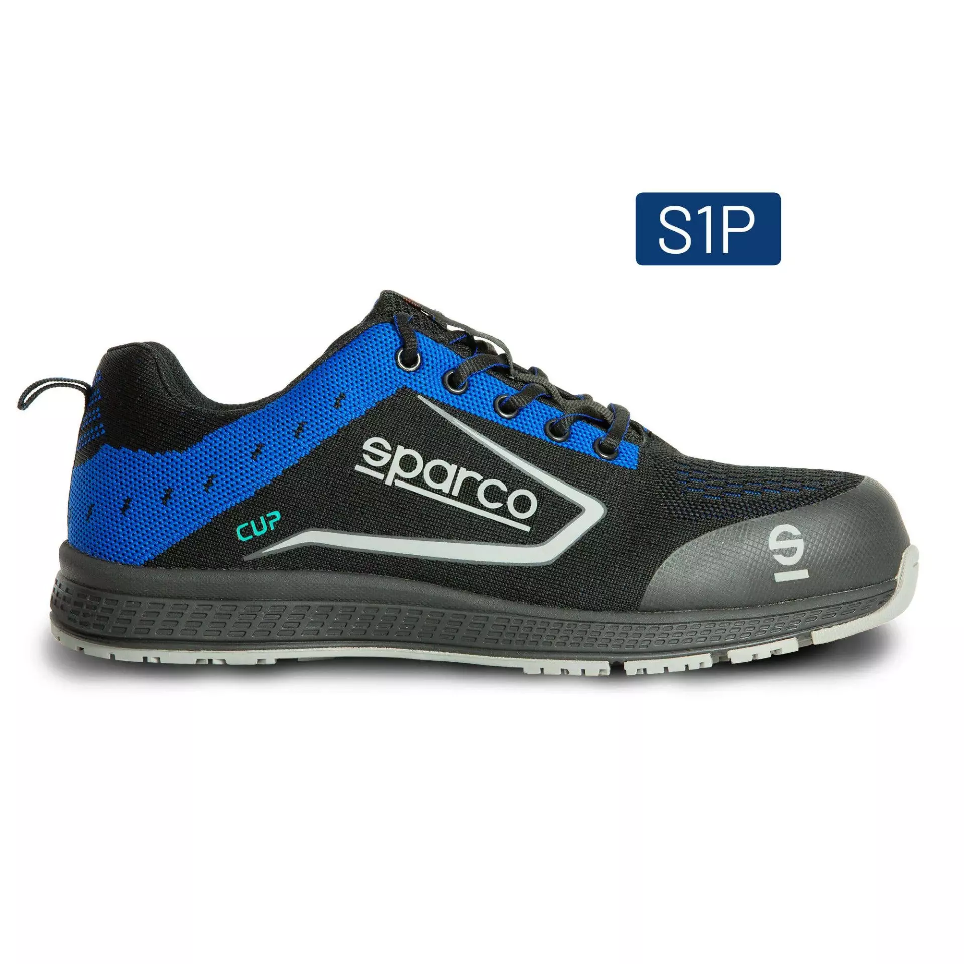 Sparco 07526NRAZ, Cup Ricard Sicherheitsschuhe ESD S1P SRC, Schwarz/Blau, image 1