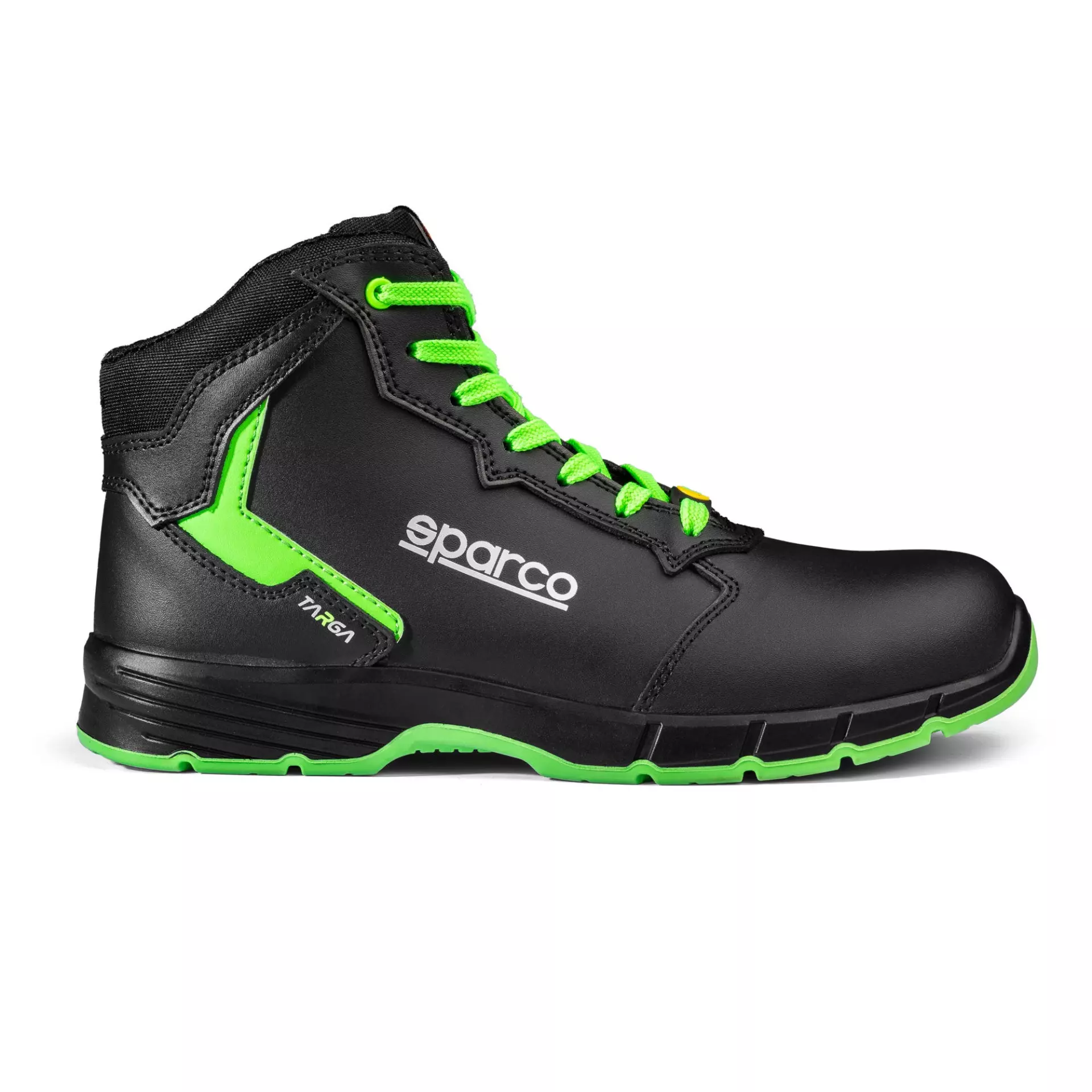 Sparco BTB0012B0-K15, Targa-H Safety Shoes ESD S3S SR FO, Black/Fluorescent Green, image 3