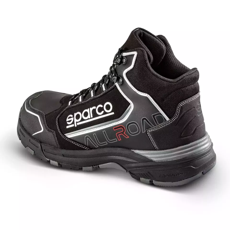 Sparco 07529NRNR, Allroad Okayama Saftey Shoes ESD S3S SR FO HRO, Black, image 2, gallery thumbnail