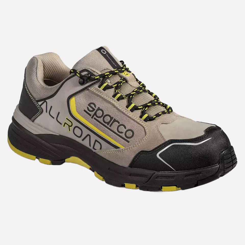 Sparco 07528TAGI, Allroad Roc Sicherheitsschuhe ESD S3S SR FO HRO, Hellbraun/Gelb, image 1, gallery thumbnail