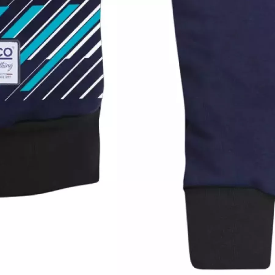 **Ribbed Knit Cuffs** hold their shape to keep the hoodie snug, comfortable, and effortlessly polished throughout the day.