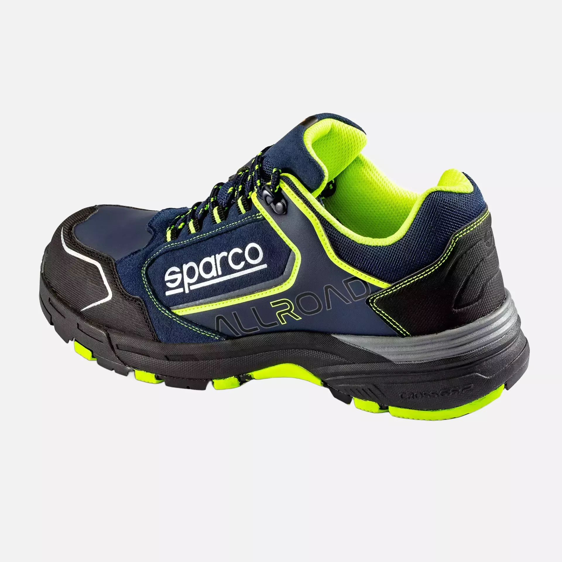 Sparco 07528BMGF, Allroad Sochi Saftey Shoes ESD S3S SR FO HRO, Navy Blue/Yellow, image 2