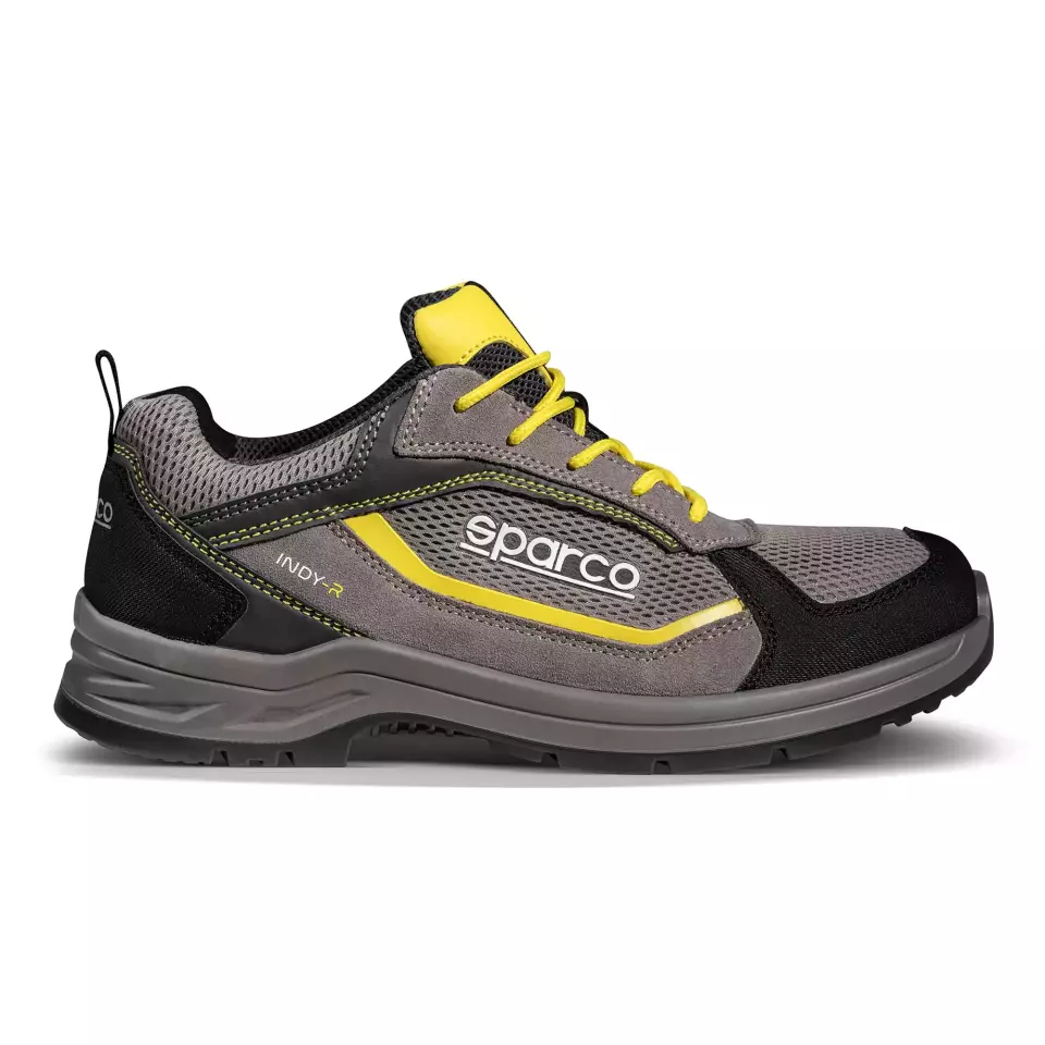 Sparco 07539TAGI, Indy Edmonton Saftey Shoes ESD S1PS SR FO LG, Tan/Yellow, image 1, gallery thumbnail