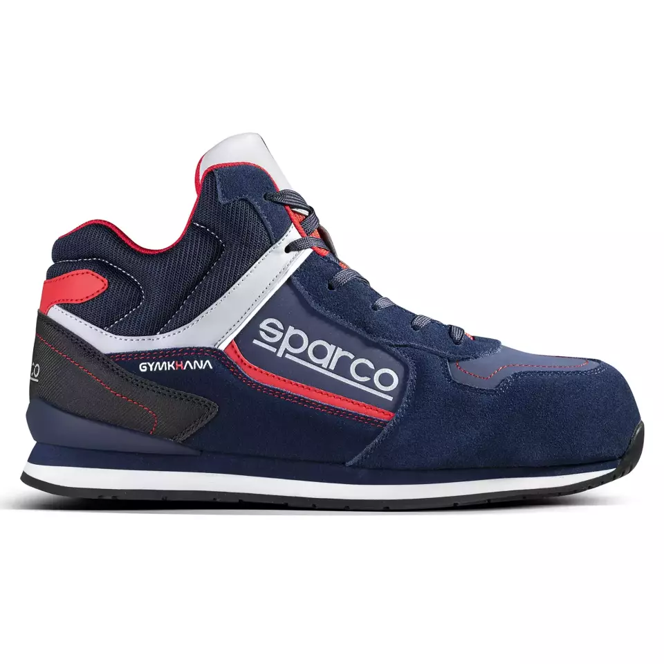 Sparco 07536BMRS, Gymkhana Olympus Sicherheitsschuhe ESD S3 SRC HRO, Marineblau/Rot, image 3, gallery thumbnail