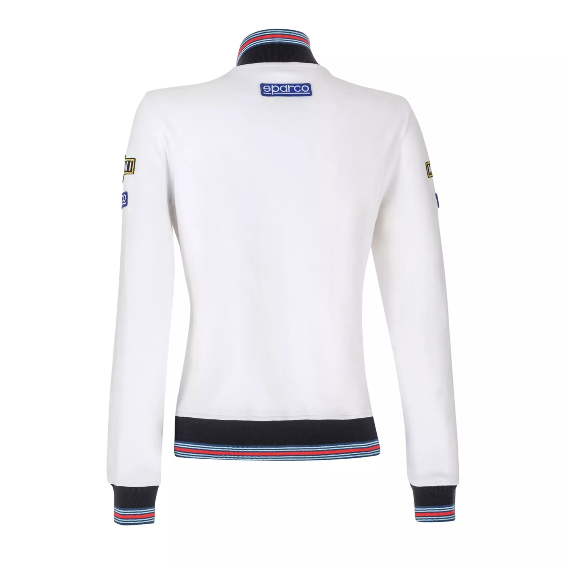 Sparco 013033MR-BI, Martini Racing Damen Sweatjacke, Weiß, image 2