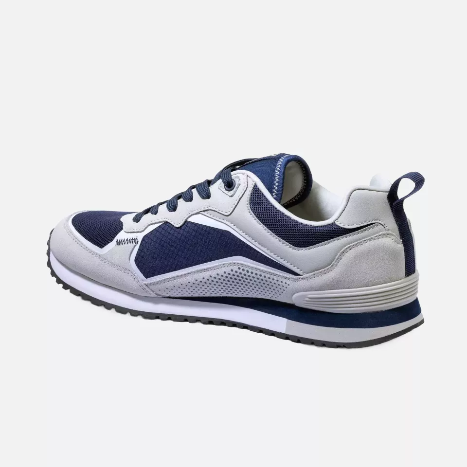 Sparco BMB0001B0-D23, S-ROAD Shoes, Beige/Navy Blue, image 2, gallery thumbnail