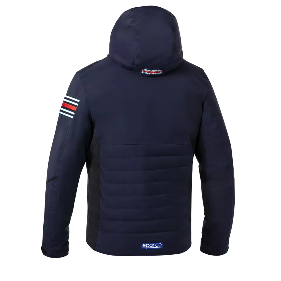 Sparco 01361MR-BM, MARTINI-R Winter Jacket, Navy Blue, image 2, gallery thumbnail