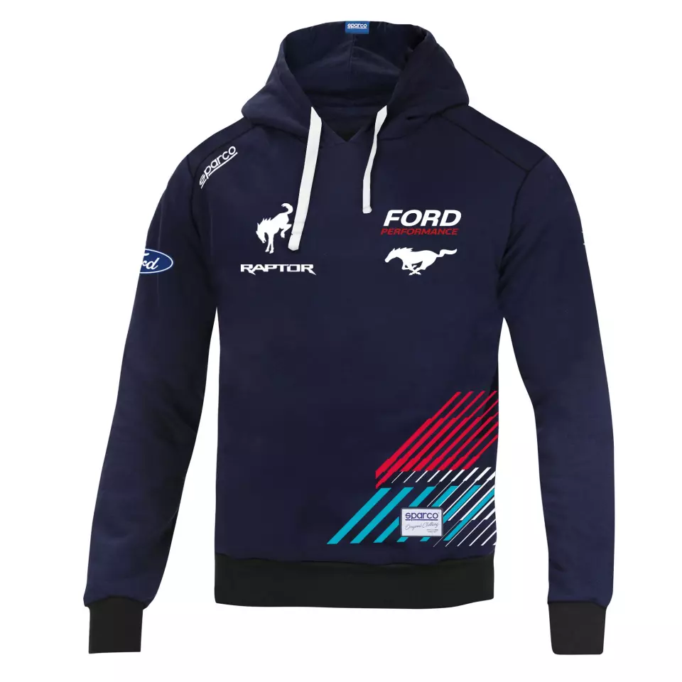 Sparco BMF0004H0-N02, Ford Performance Kapuzenpullover, Marineblau, image 1, gallery thumbnail