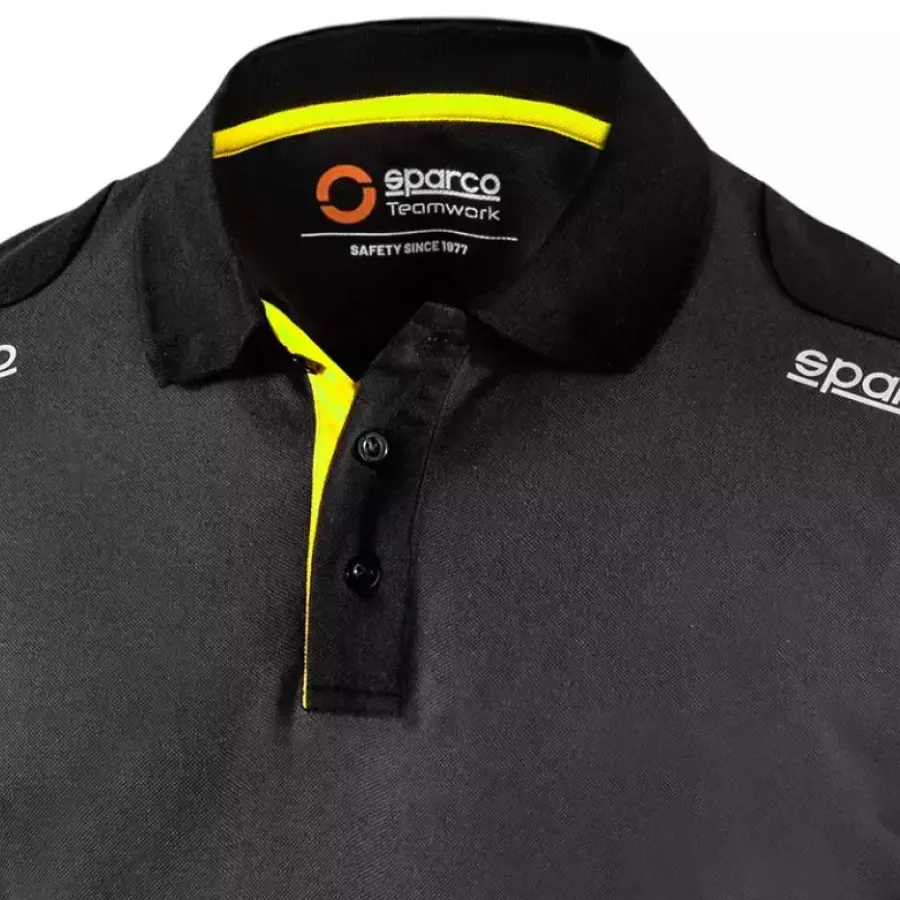 **Classic polo collar with button placket** gives you a timeless, smart look with easy adjustability for comfort and style.