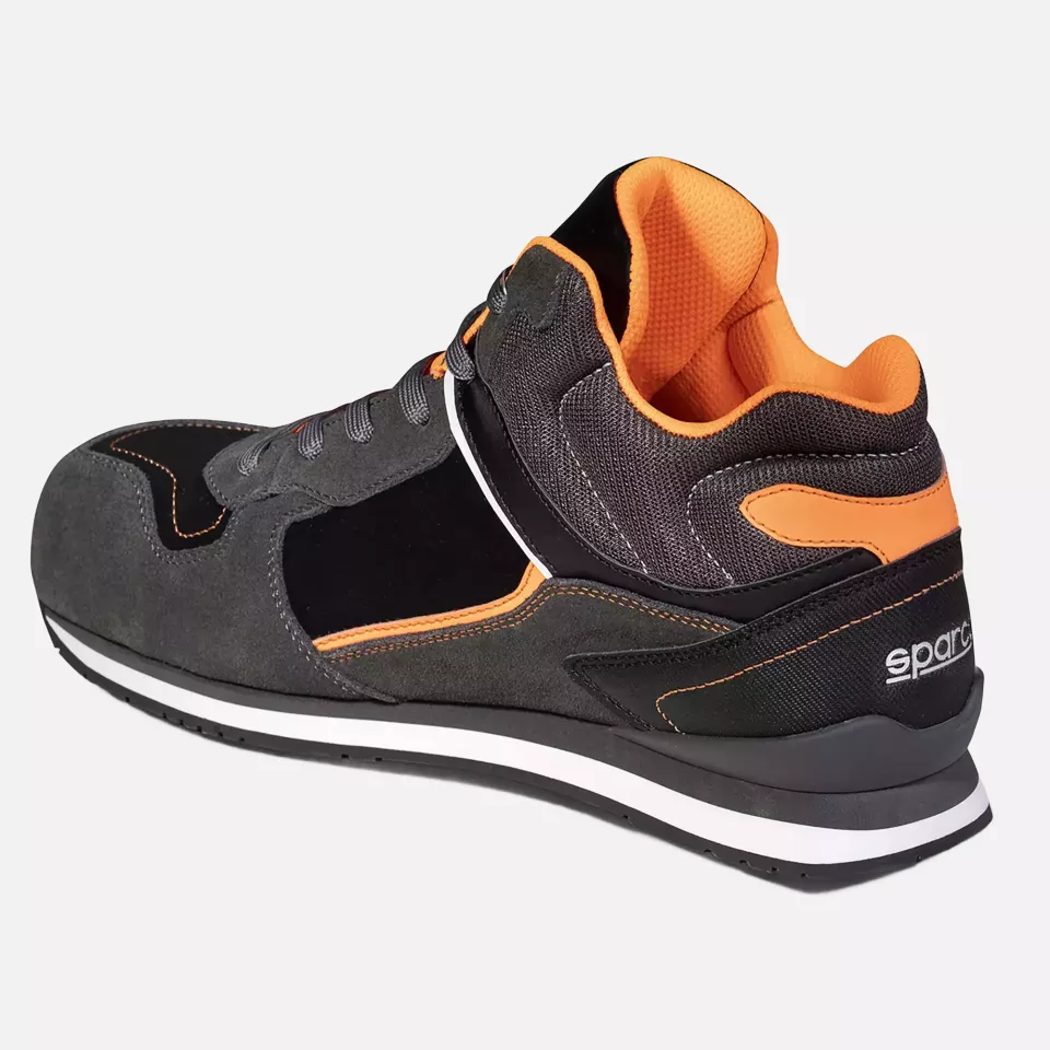Sparco 07536GSAF, Gymkhana Acropolis Sicherheitsschuhe ESD S3 SRC HRO, Grau/Orange, image 2, gallery thumbnail