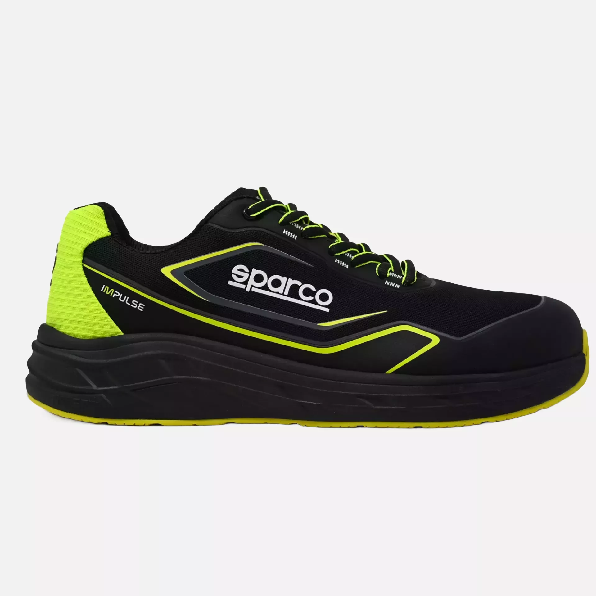 Sparco 07545NRGF, Impulse Luton Safety Shoes ESD S1PS SR FO HRO, Black/Yellow, image 2