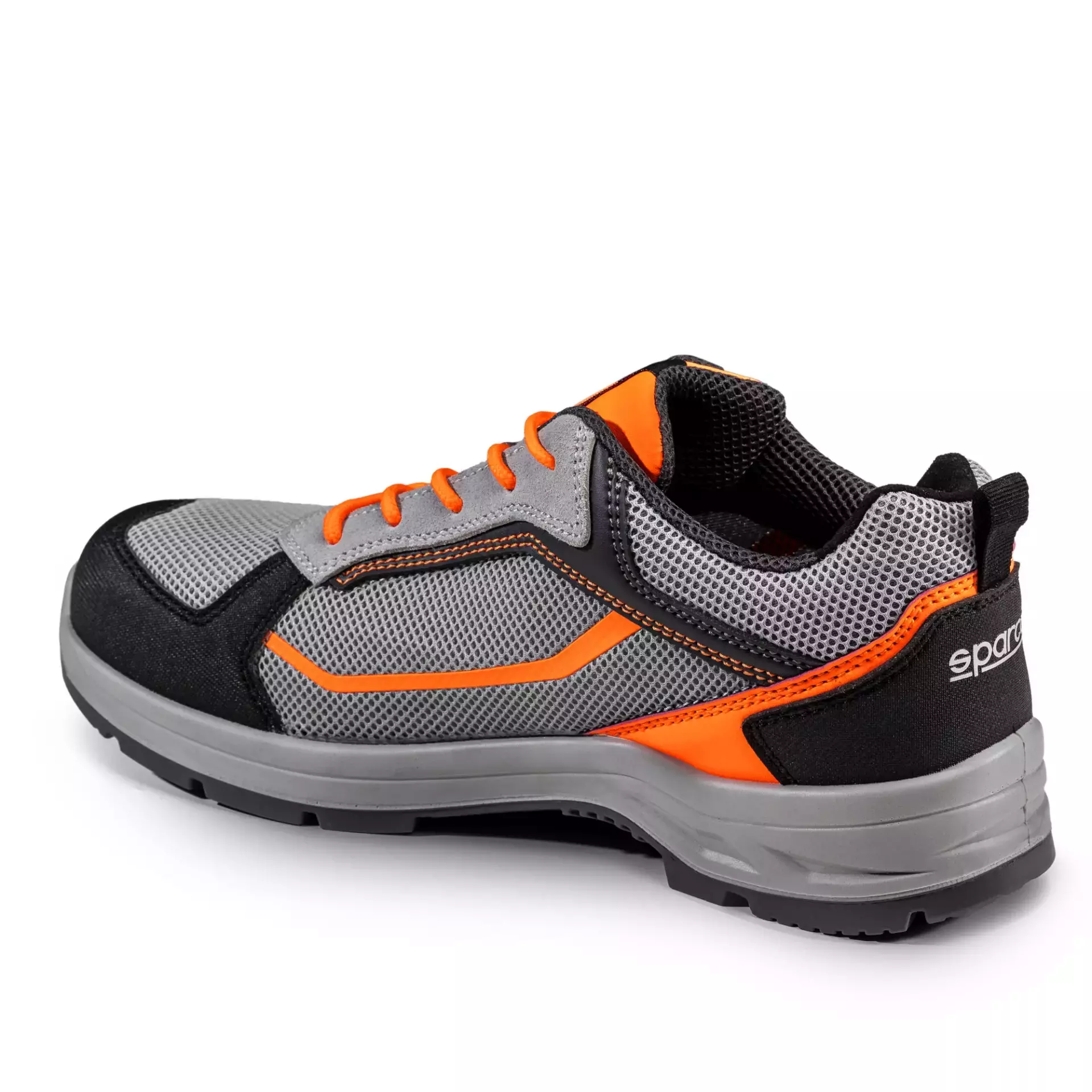 Sparco 07539GRAF, Indy Pato Saftey Shoe, S1P, Gray/Orange, image 1