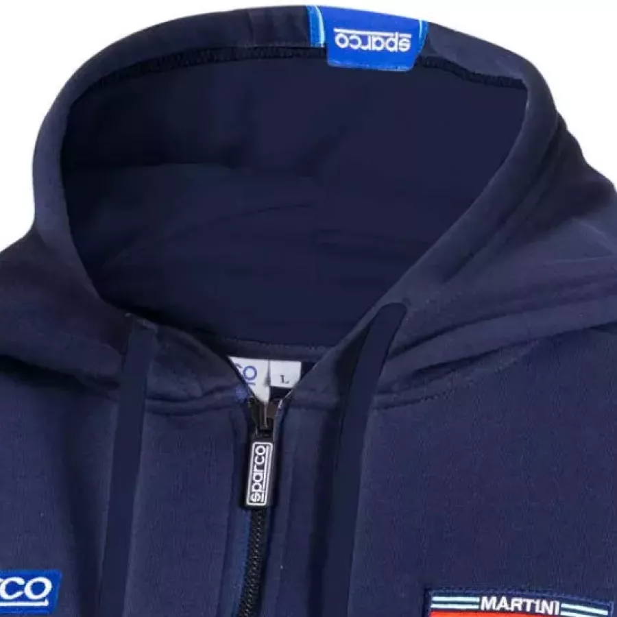 **Hooded Design** keeps you cozy and ready for any breeze while adding a sporty edge.