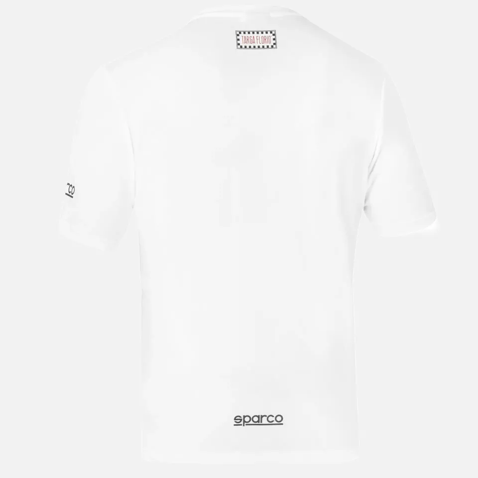 Sparco 013039TF-BI, Targa Florio T-Shirt, White, image 2, gallery thumbnail