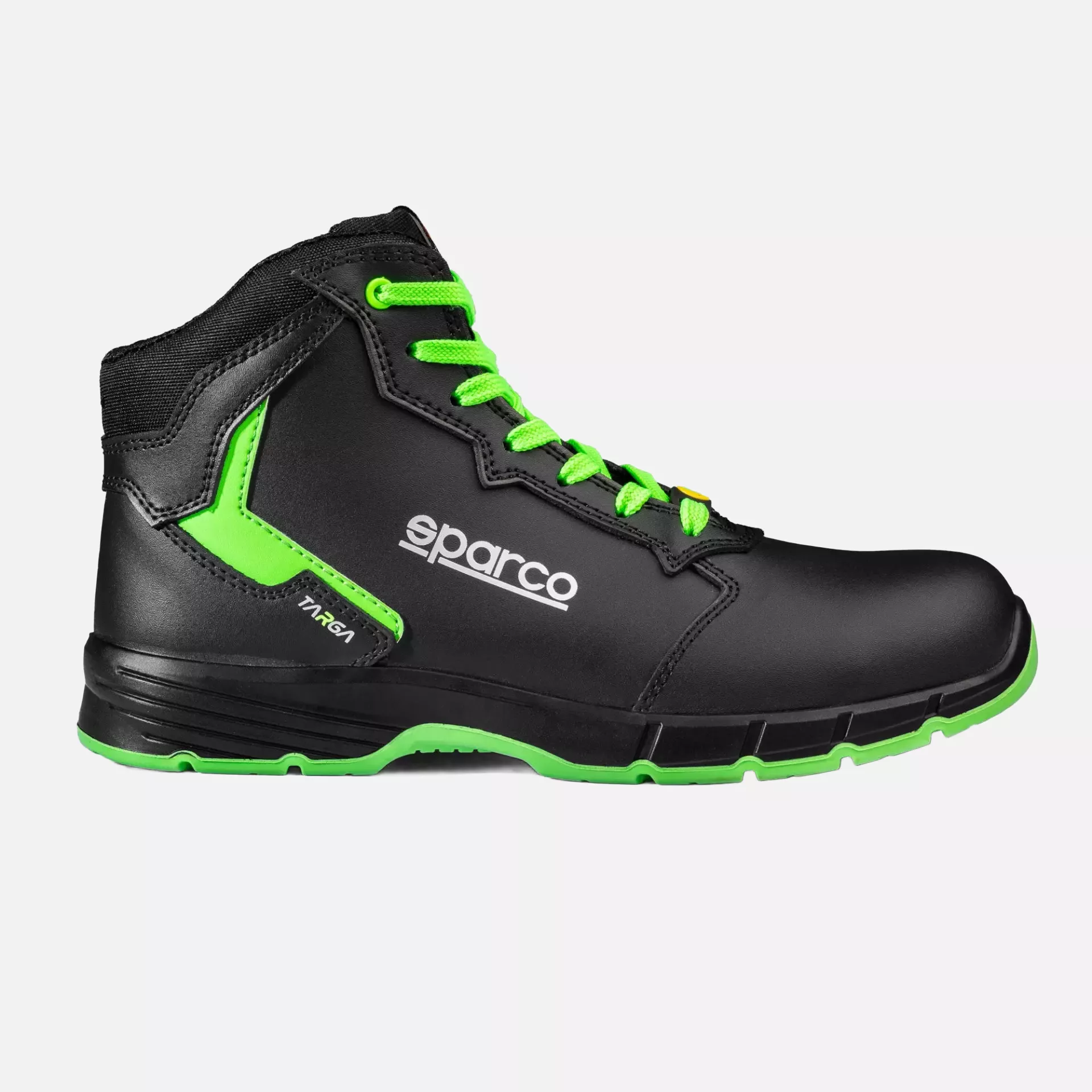 Sparco BTB0012B0-K15, Targa-H Safety Shoes ESD S3S SR FO, Black/Fluorescent Green, image 3