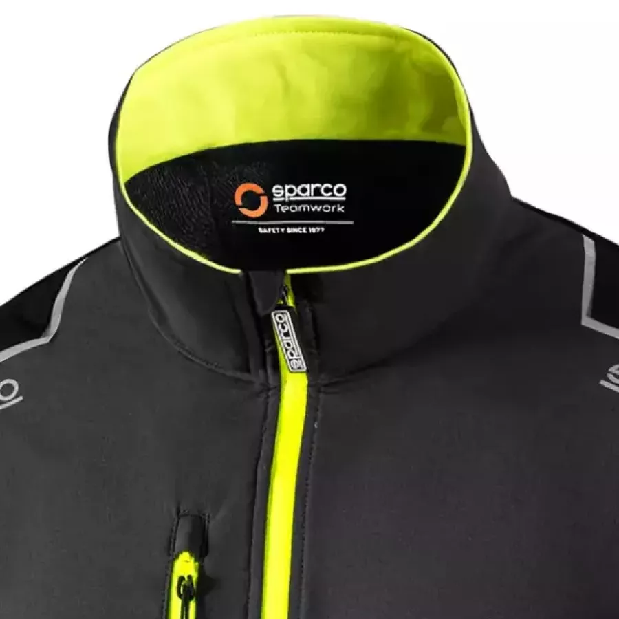 **Stand-Up Collar** adds a clean, modern look while giving you comfortable coverage against cool air.