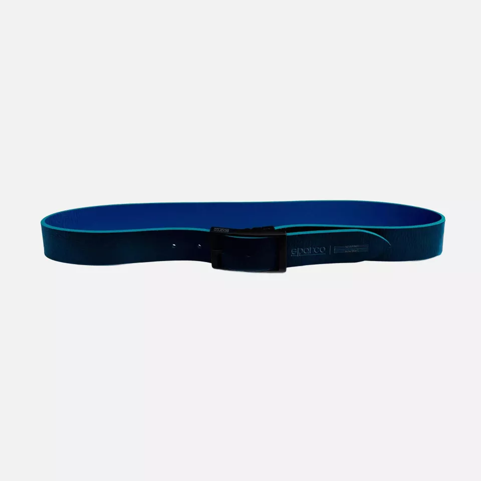 Sparco 099149MR, Martini-R Reversible Belt, Blue/Black Leather, image 4, gallery thumbnail