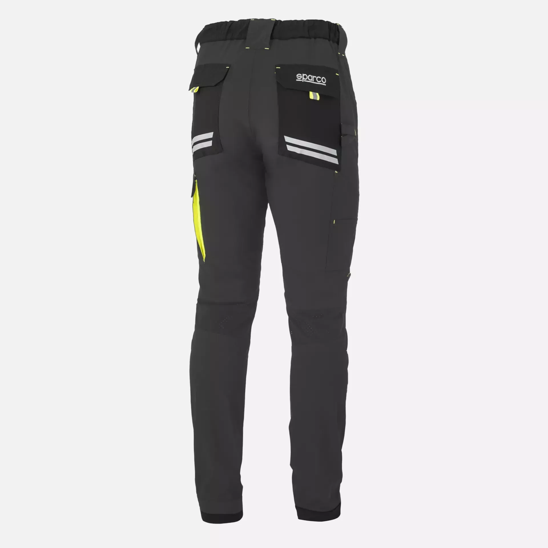 Sparco 02425GSGF, Kansas Tech Leichte Hose, Dunkelgrau/Gelb, image 2