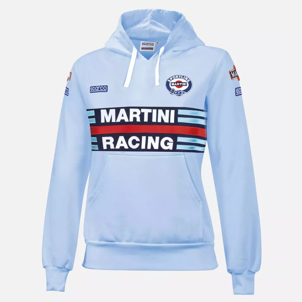 Sparco 01397MR-CE, Martini-R Damen Hoodie, Celestia, image 1, gallery thumbnail