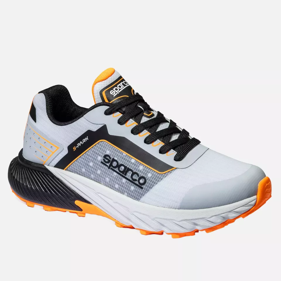 Sparco BTB0007B0-E43, S-PARK O1 Berufsschuhe, Silber/Schwarz, image 1, gallery thumbnail