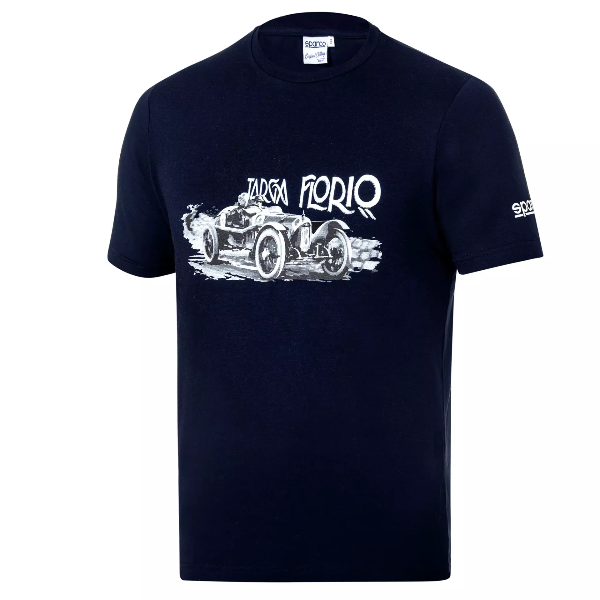 Sparco 013047TF-BM, Targa Florio T-Shirt, Navy Blue, image 1