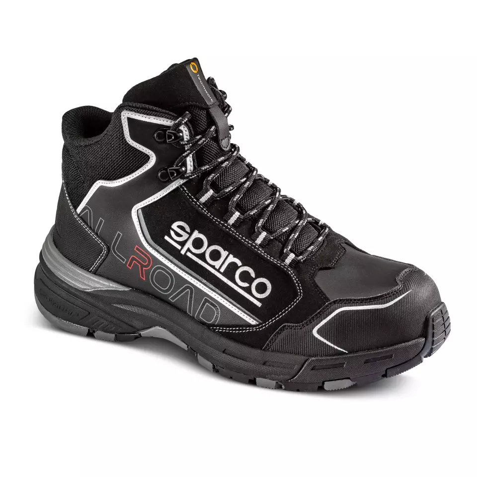Sparco 07529NRNR, Allroad Okayama Saftey Shoes ESD S3S SR FO HRO, Black, image 1, gallery thumbnail