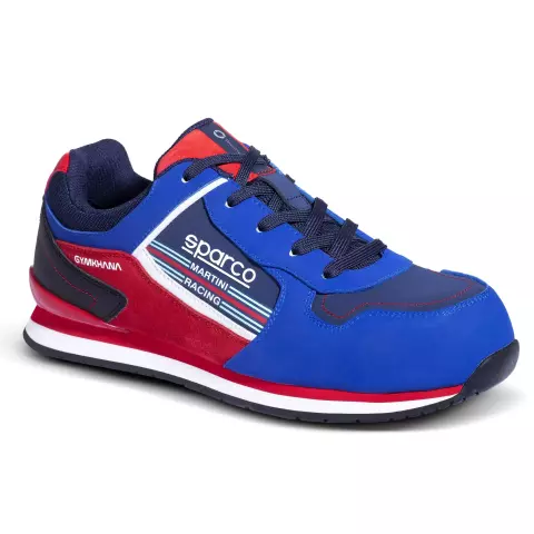 07535MRBM, Sparco Gymkhana Montecarlo Saftey Shoes ESD S3S SR FO HRO, Navy Blue