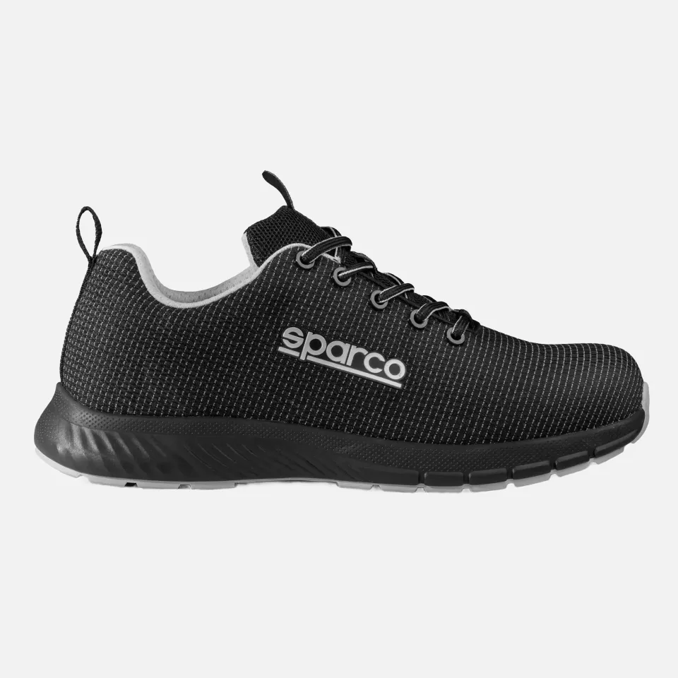 Sparco BTB0018B0-K13, Traction Safety Shoes S3S SR FO HRO, Black/Silver, image 3, gallery thumbnail