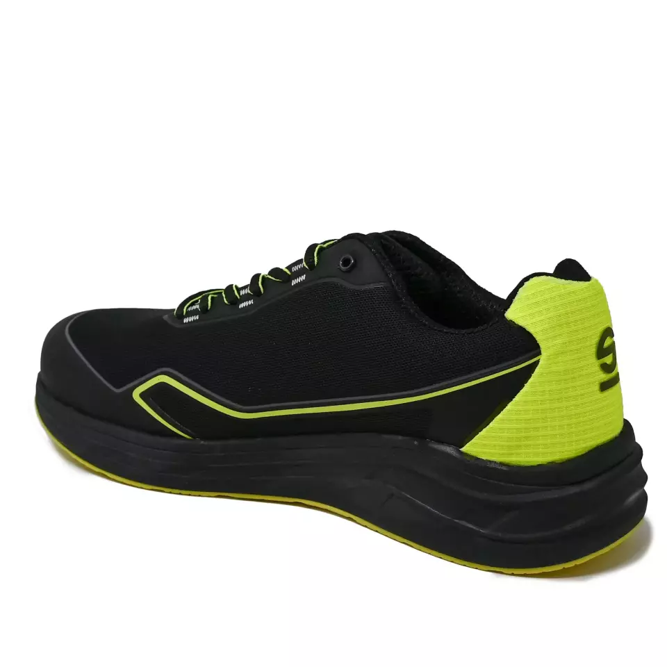Sparco 07545NRGF, Impulse Luton Safety Shoes ESD S1PS SR FO HRO, Black/Yellow, image 3, gallery thumbnail
