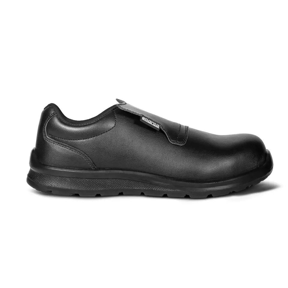 Sparco BTB0035B0-K01, Trackday No-Lace Safety Shoes S2 SR FO ESD, Black, image 3, gallery thumbnail