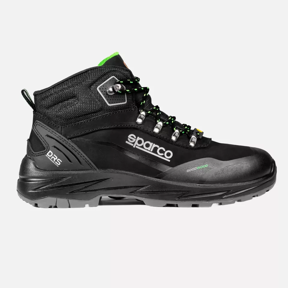 Sparco BTB0015B0-K01, Goodwood Safety Shoes O6, SR, ESD, FO, HRO, CI, Black, image 3, gallery thumbnail