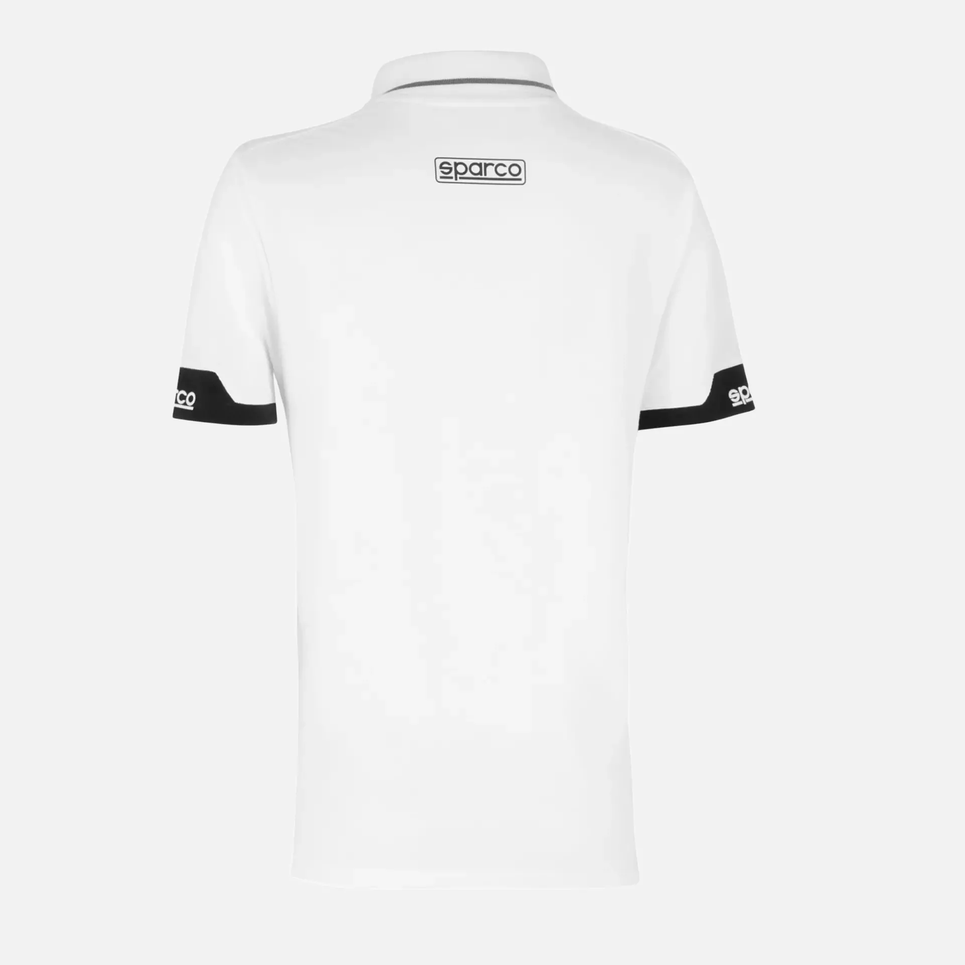 Sparco 013036L-BI, Women's Zip Polo Shirt, White, image 2