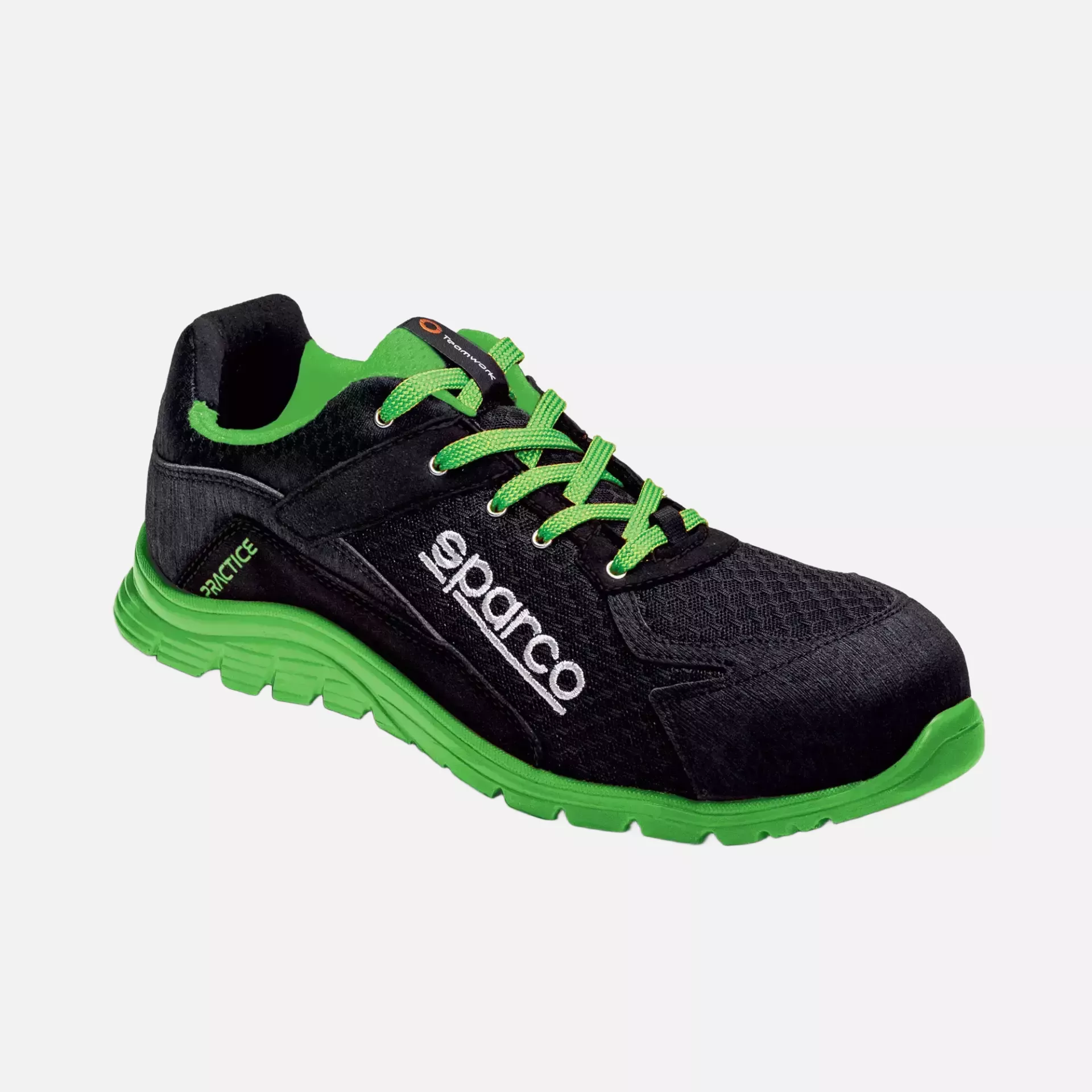 Sparco 07517NRVF, Practice Keke Sicherheitsschuhe ESD S1P SRC, Schwarz/Grün, image 2