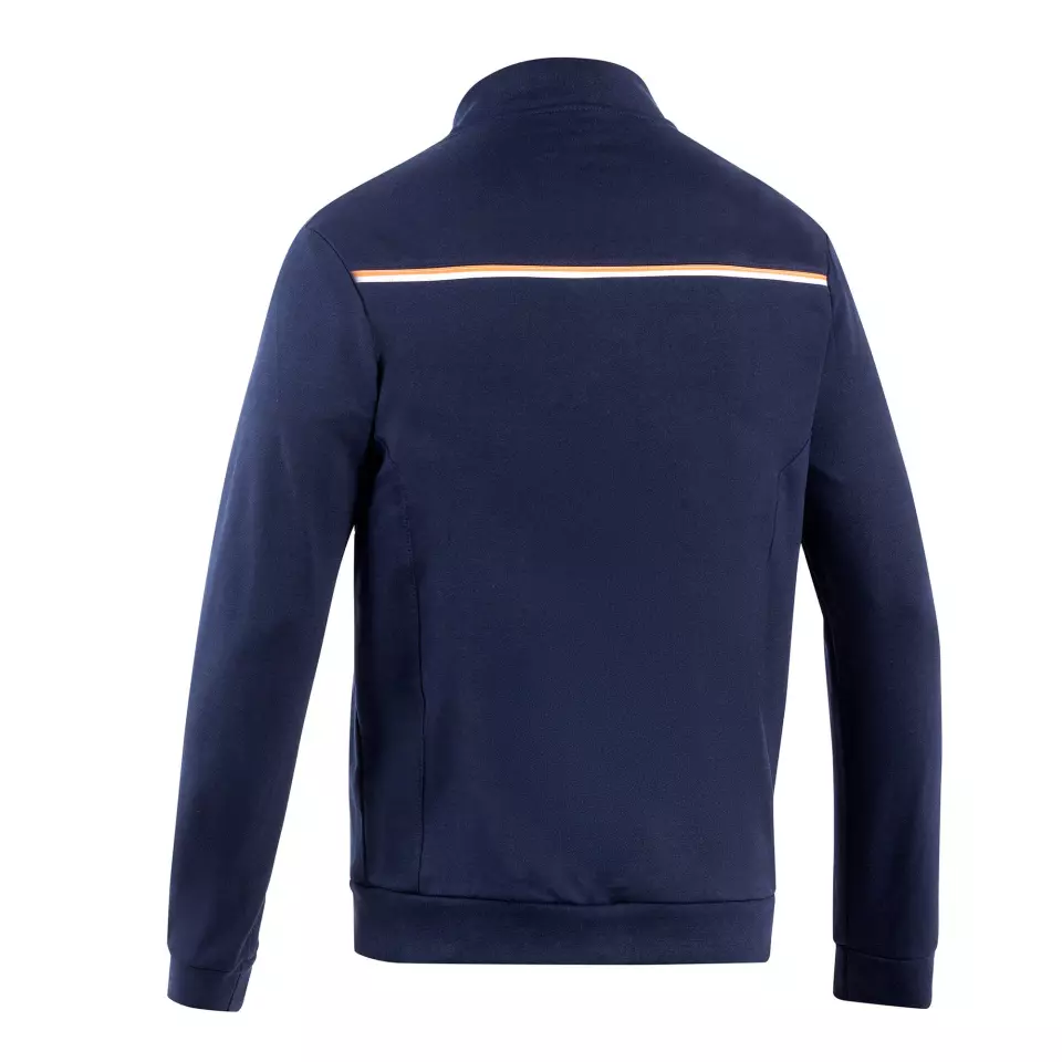 Sparco BMF0011S0-N02, Gulf Sweatshirt Full Zip, Navy Blue, image 2, gallery thumbnail