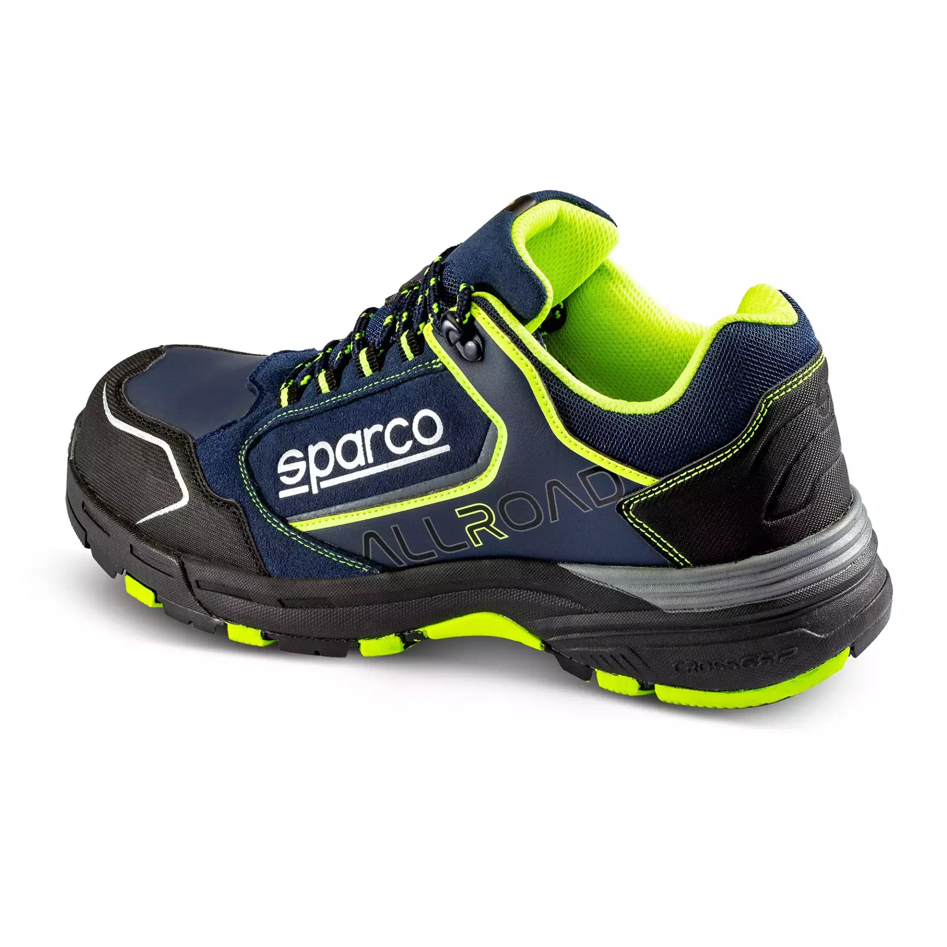 Sparco 07528BMGF, Allroad Sochi Sicherheitsschuh ESD S3S SR FO HRO, Marineblau/Gelb, image 2
