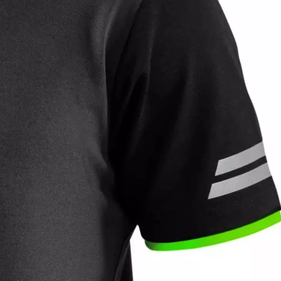 **Short Sleeves** allow unrestricted movement and breathable comfort to keep you feeling fresh throughout the day.