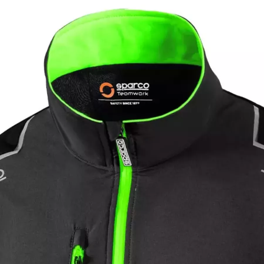 **Stand-Up Collar** adds a clean, modern look while giving you comfortable coverage against cool air.