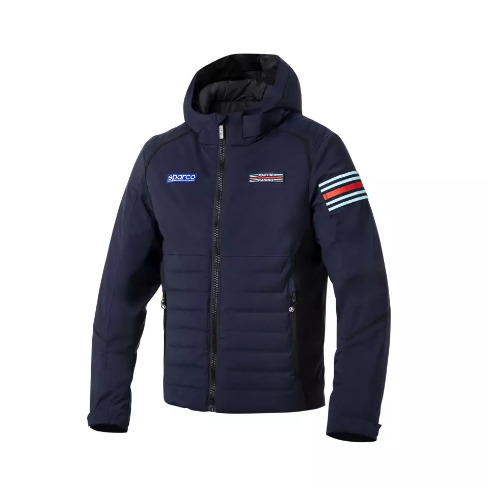 Sparco 01361MR-BM, MARTINI-R Winter Jacket, Navy Blue, image 1, gallery thumbnail