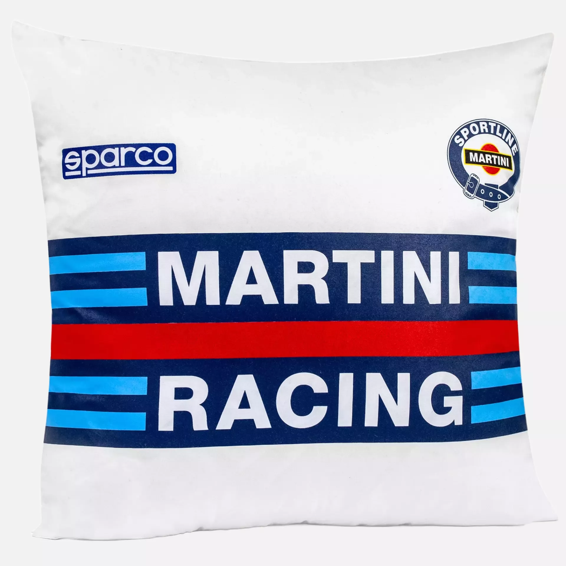 Sparco 099096MR-BI, Martini-R Replica Cushion 40x40cm, White, image 1