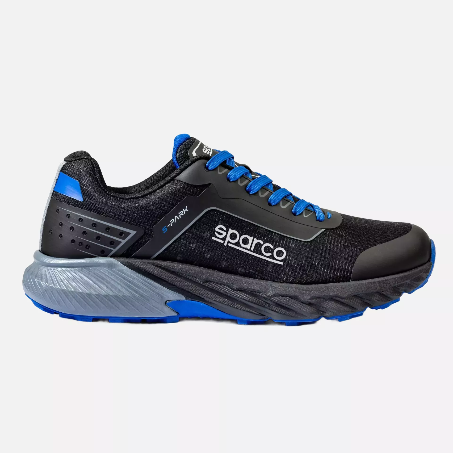 Sparco BTB0007B0-K05, S-PARK Schuhe, Schwarz/Hellblau, image 3