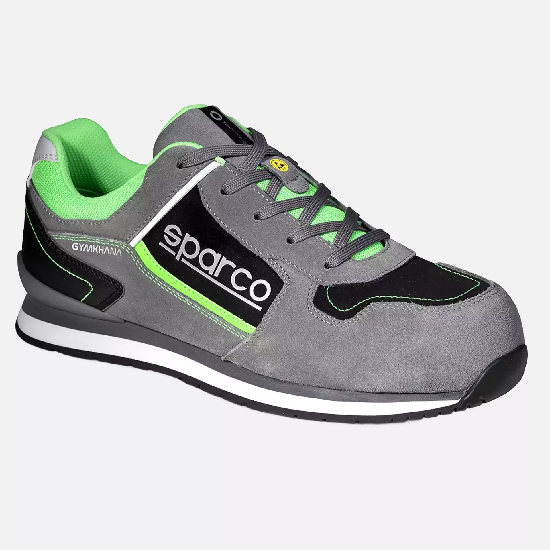 Sparco 07535GSVF, Gymkhana Chester Saftey Shoes ESD S3 SRC HRO, Gray/Green, image 3