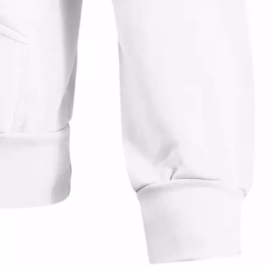 **Elastic Ribbed Cuffs** hold warmth in and ensure a snug, comfortable fit all day.