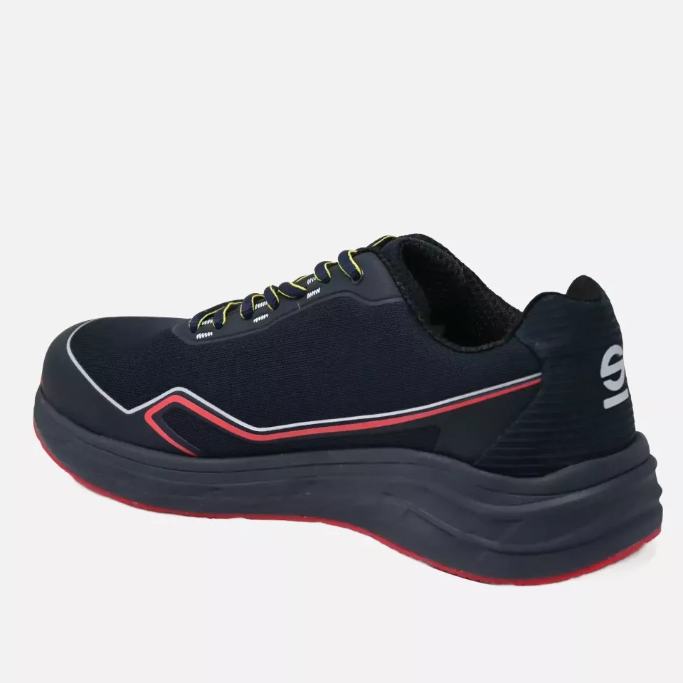 Sparco 07545RBBM, Impulse Milton Safety Shoes, S1PS, Red/Navy Blue, image 3, gallery thumbnail
