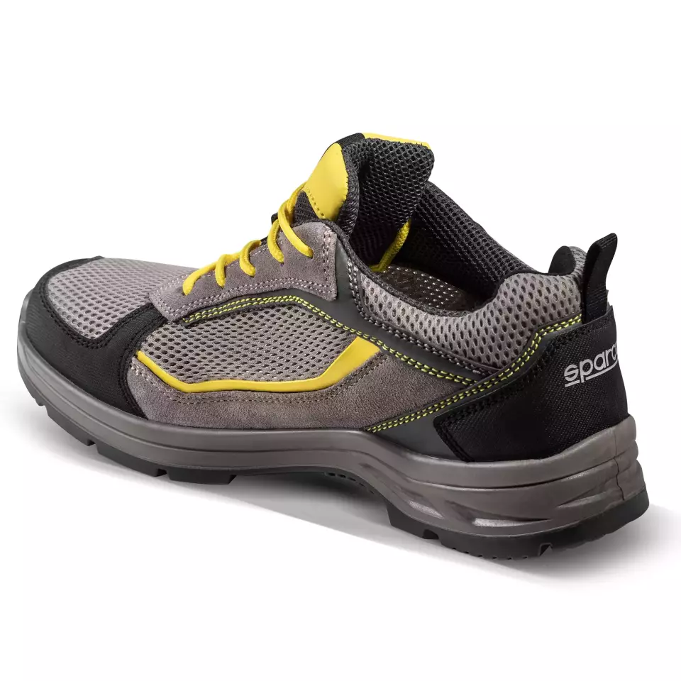 Sparco 07539TAGI, Indy Edmonton Saftey Shoes ESD S1PS SR FO LG, Tan/Yellow, image 4, gallery thumbnail