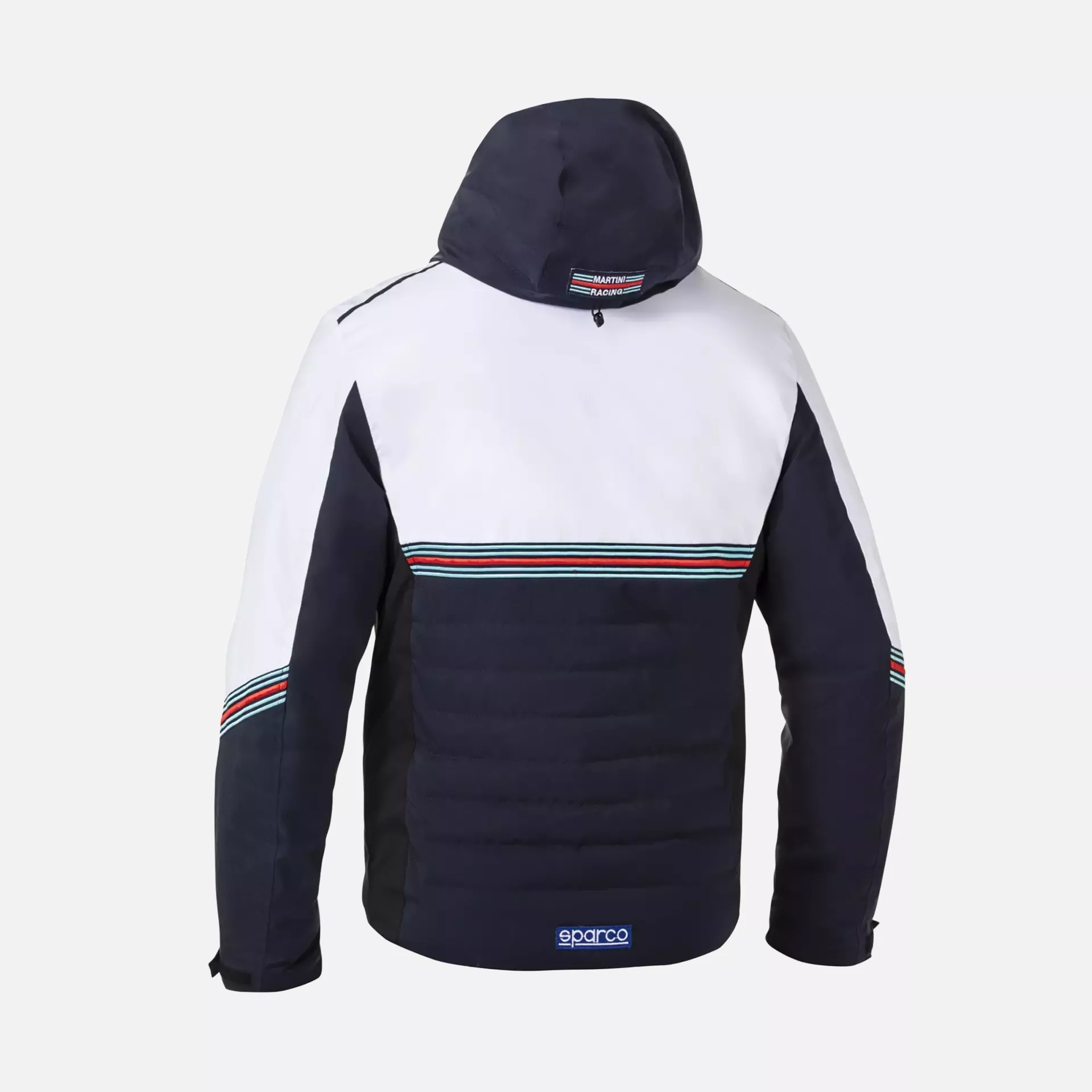 Sparco 01361MR-BMBI, MARTINI-R Winter Jacket, Navy Blue/White, image 2