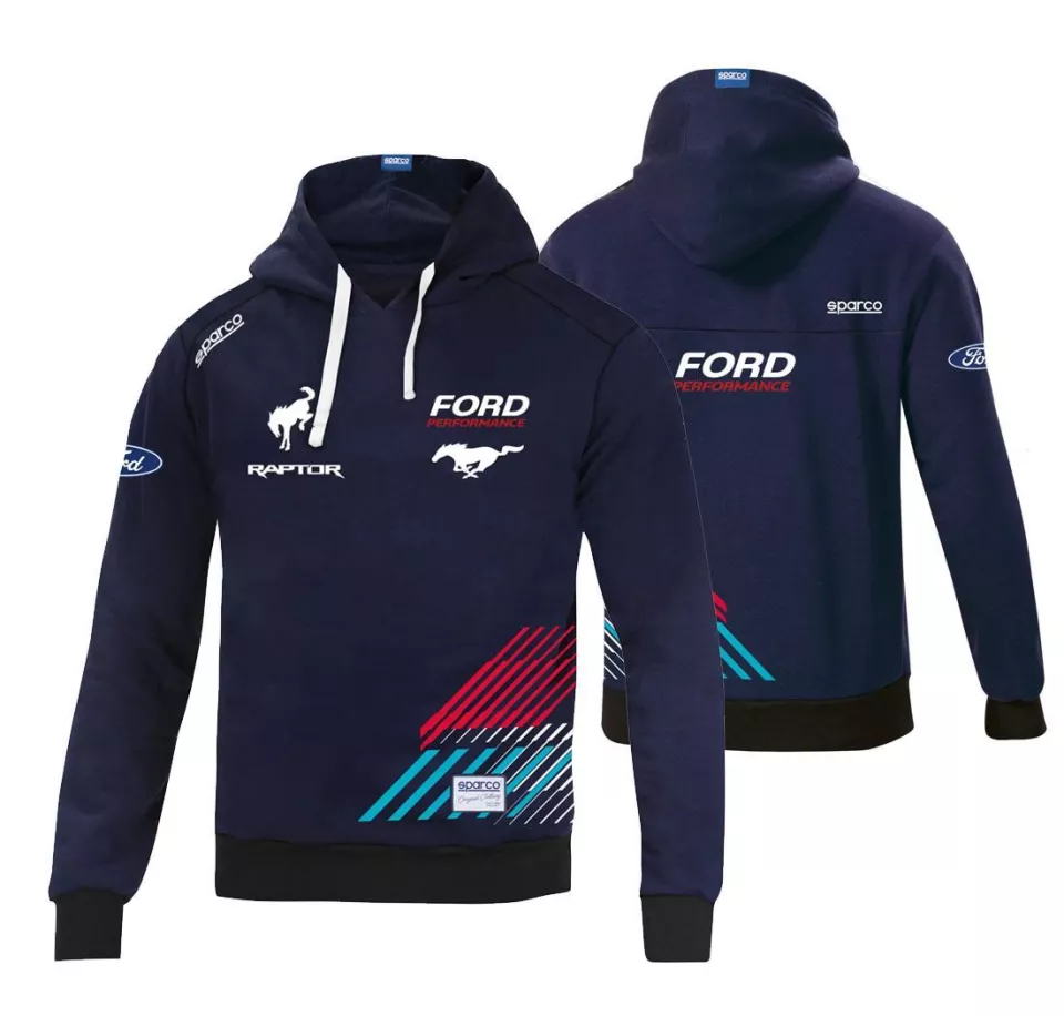Sparco BMF0004H0-N02, Ford Performance Kapuzenpullover, Marineblau, image 3, gallery thumbnail