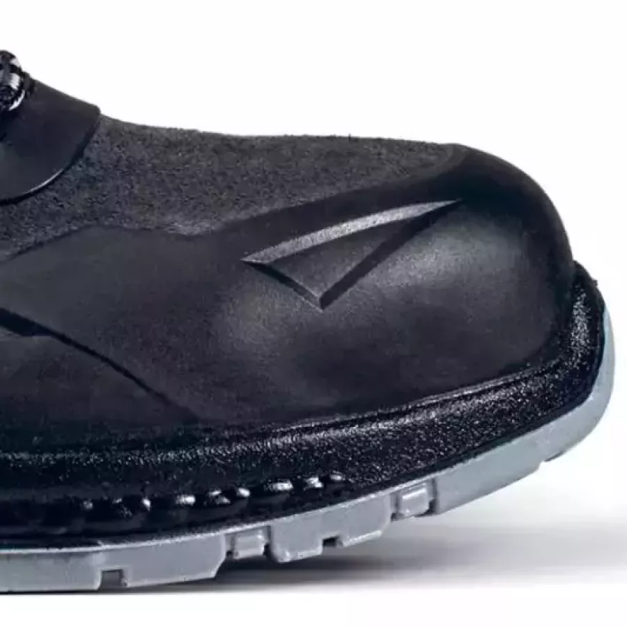 **Fiberglass Toe Cap** shields your feet from impacts while keeping the shoes lightweight for all-day comfort.