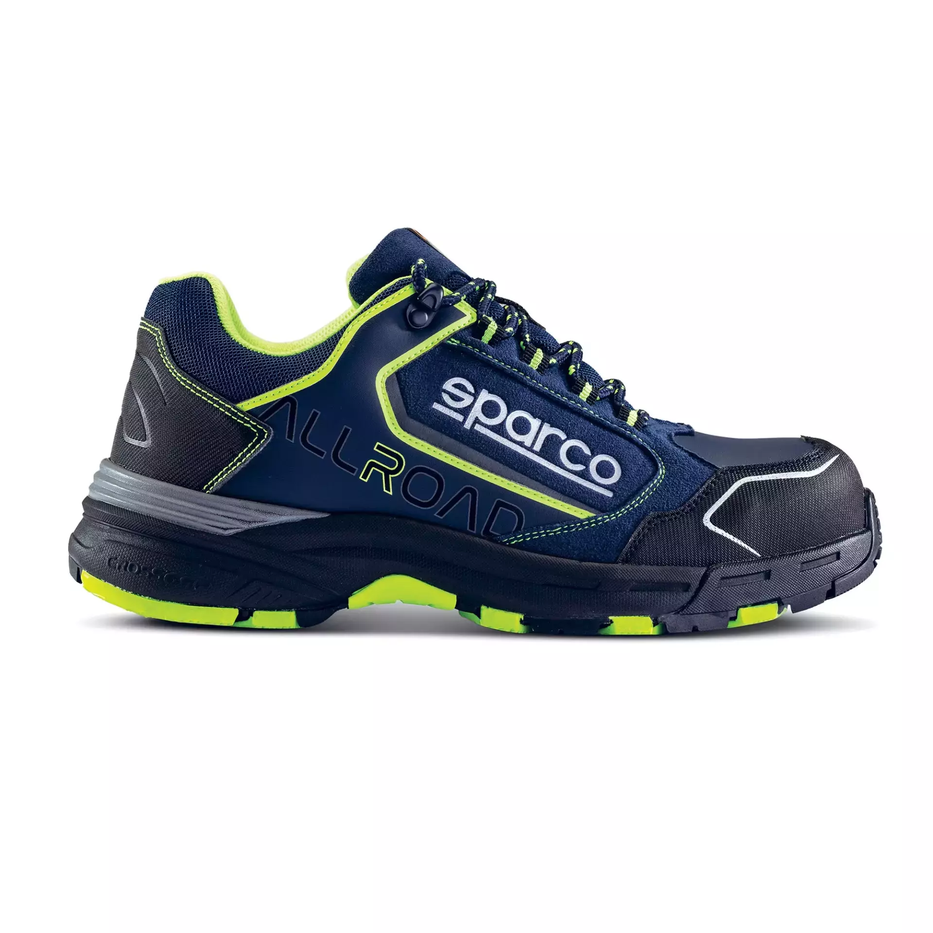 Sparco 07528BMGF, Allroad Sochi Sicherheitsschuh ESD S3S SR FO HRO, Marineblau/Gelb, image 3