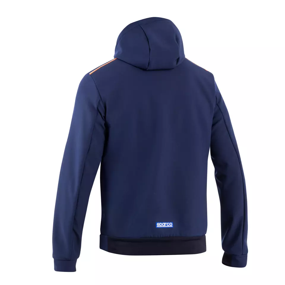 Sparco BMJ0004S0-N02, Gulf SL Softshelljacke mit Kapuze, Marineblau, image 2, gallery thumbnail