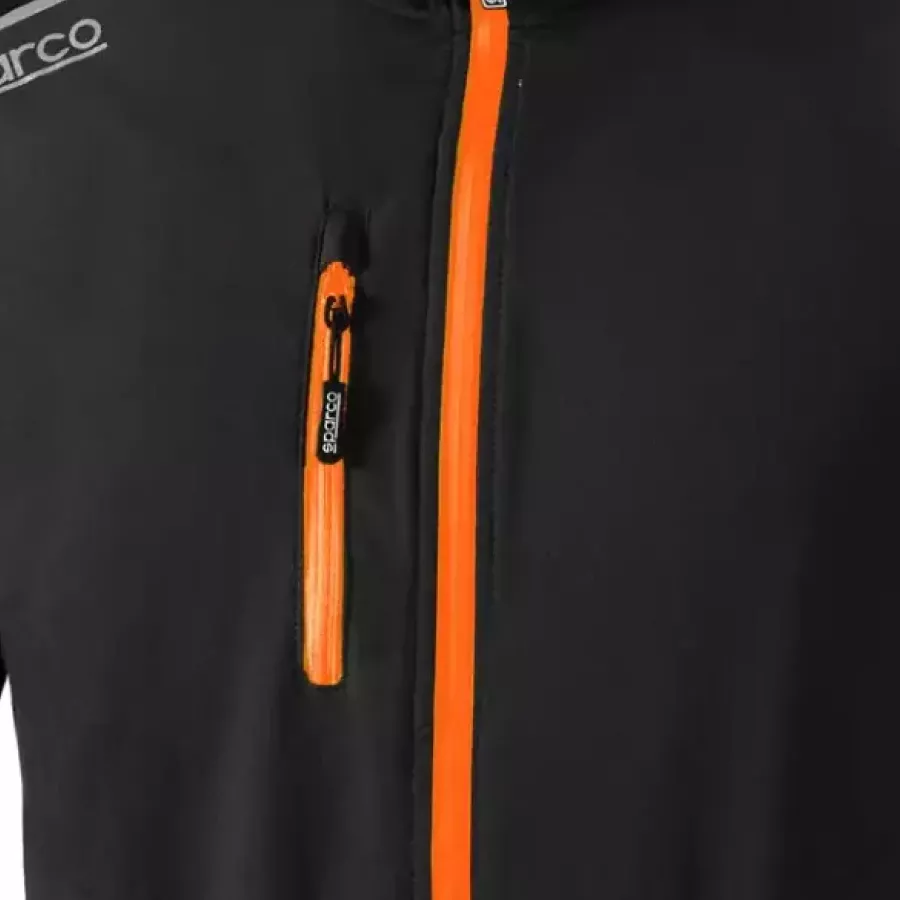 **Zipper Pockets** keep your essentials securely stored without disrupting the jacket’s sleek profile.